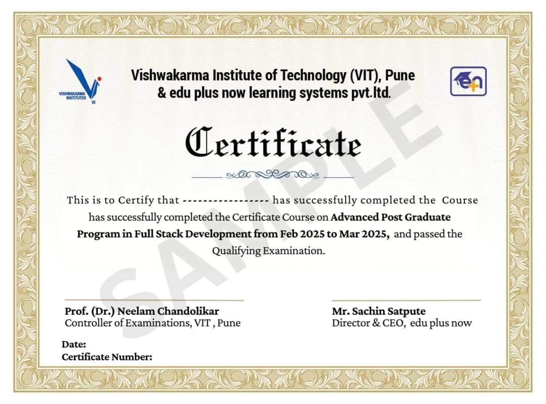 Certification & Placement Support